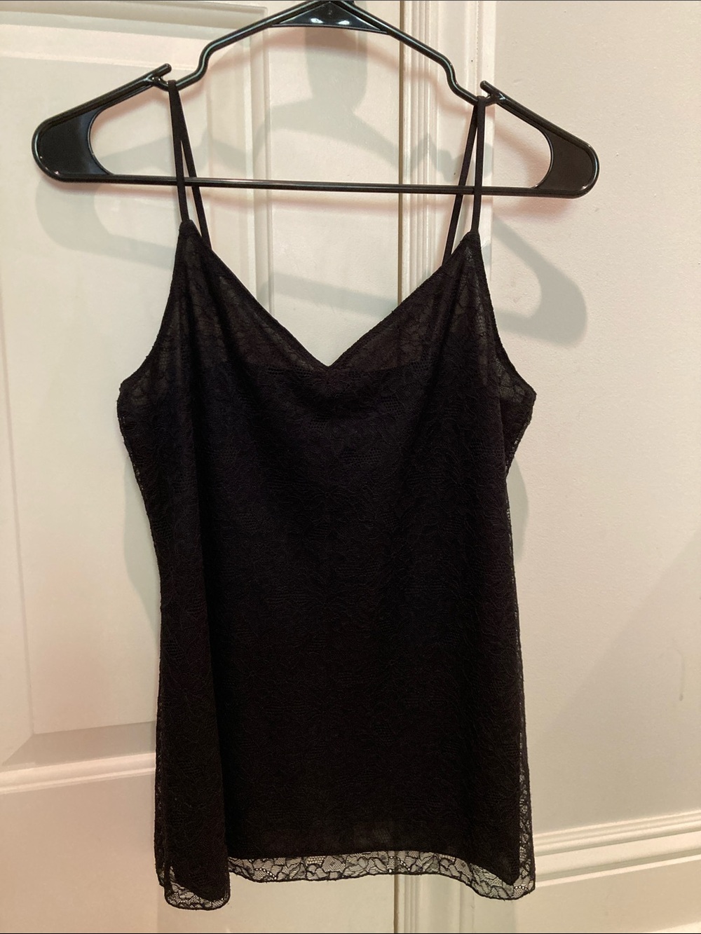 Banana Republic black lace tank top / cami